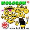 Author’s emoticons KOLOBOK-Style